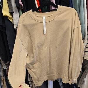 Lululemon Athletica Tan Long Sleeve Top